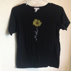 Black t-shirt
